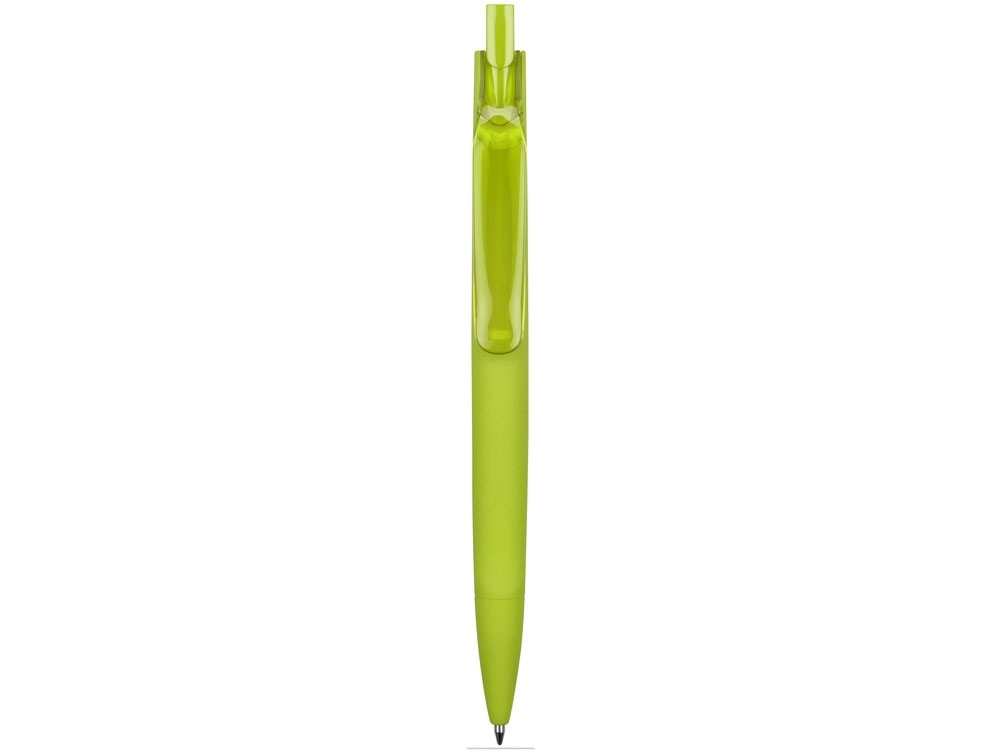Ручка пластиковая шариковая Prodir DS6 PRR «софт-тач», зеленый, soft touch