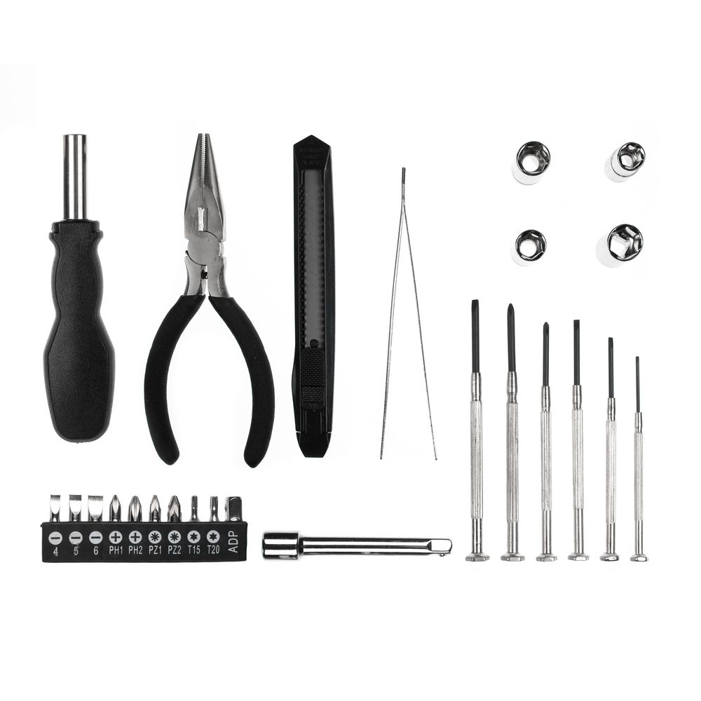 Набор инструментов Stinger 26, серый, серый, инструменты - сталь, углепластик; кейс - пластик