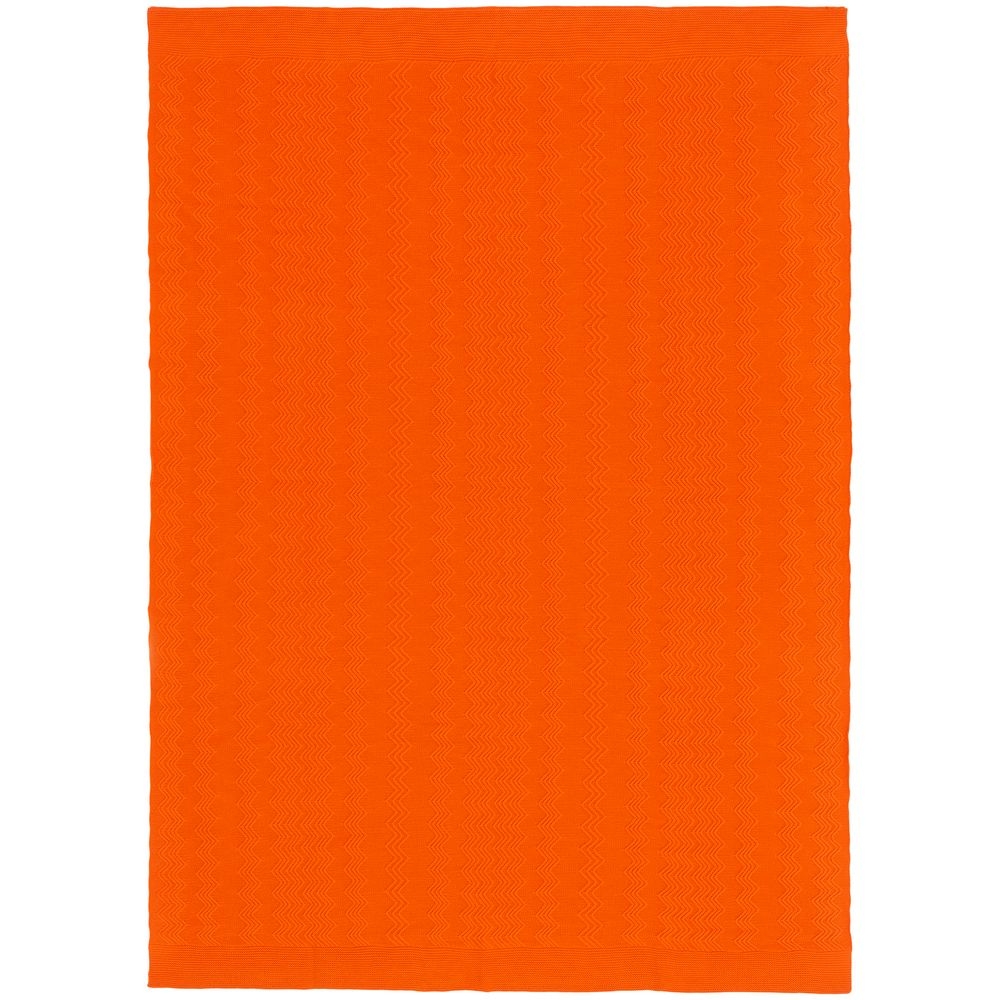 Плед Marea, оранжевый (апельсин), оранжевый, акрил