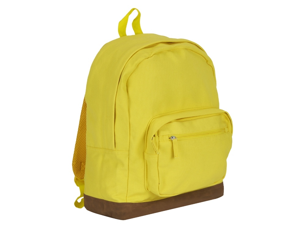Рюкзак «Shammy» для ноутбука 15", желтый, полиэстер, хлопок