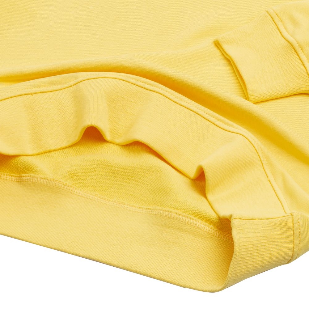 Свитшот унисекс BNC Inspire (Organic), желтый, желтый, плотность 280 г/м², хлопок 80%; полиэстер 20%