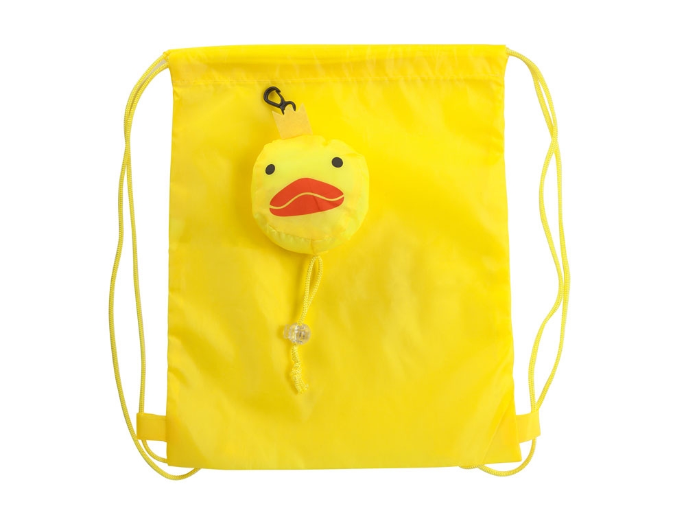 Детский рюкзак ELANIO складной, курица, желтый, полиэстер