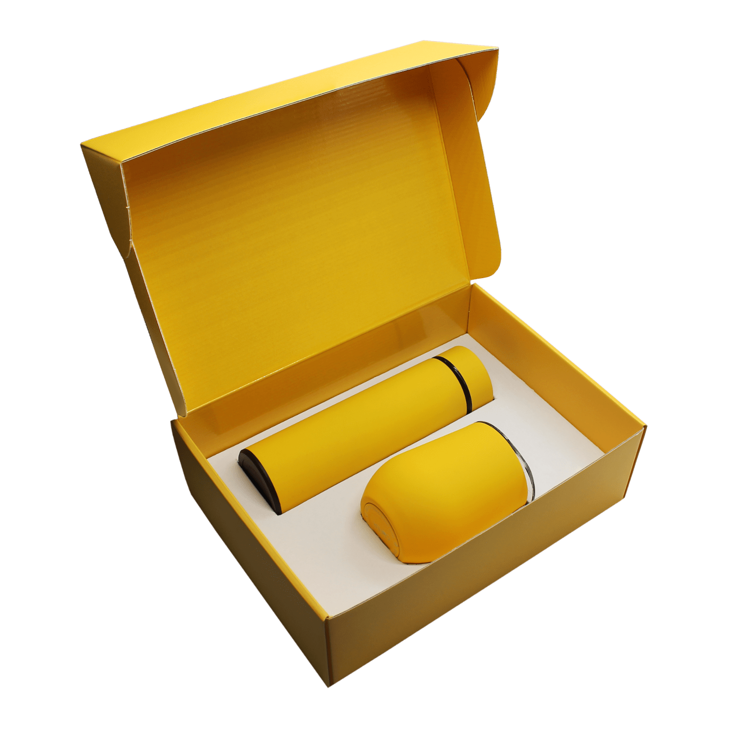 Набор Hot Box C (софт-тач) W (желтый), желтый, soft touch