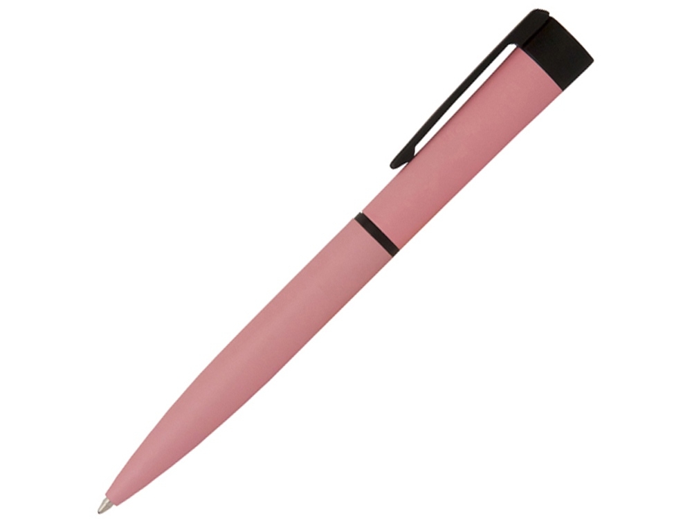 Ручка шариковая «Actuel», черный, розовый, металл, алюминий