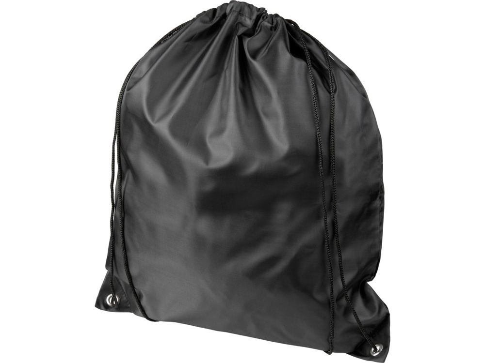 Рюкзак «Oriole» из переработанного ПЭТ, черный, пэт (полиэтилентерефталат)