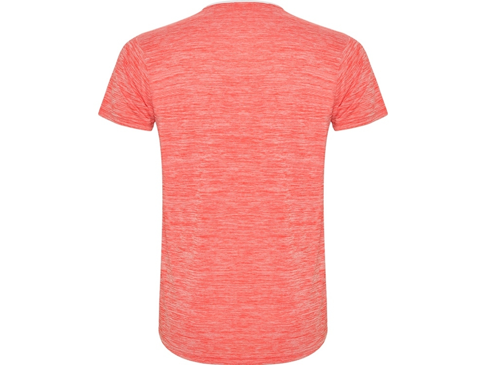 Спортивная футболка «Zolder» мужская, белый, розовый, полиэстер