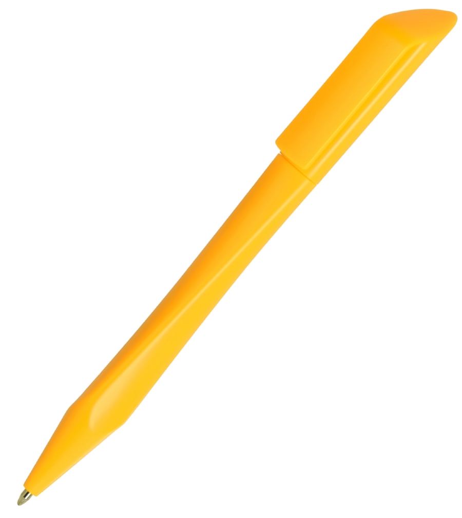 N7, ручка шариковая, желтый, пластик, желтый, пластик
