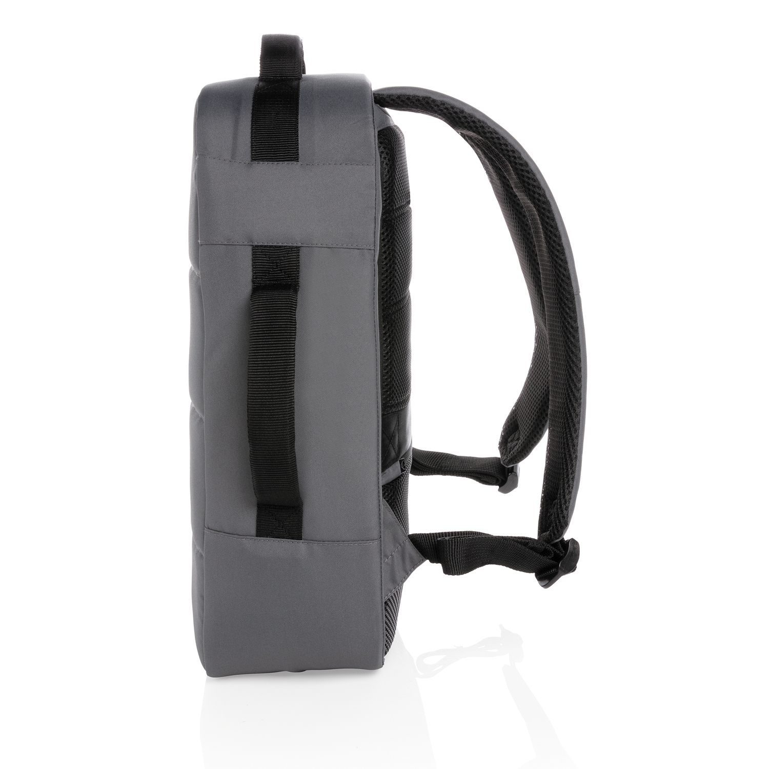 Антикражный рюкзак Impact из RPET AWARE™ для ноутбука 15.6", серый, rpet
