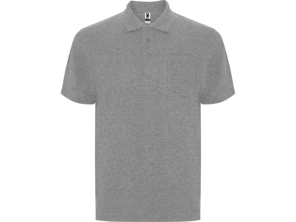Рубашка поло «Centauro Premium» мужская, серый, вискоза, хлопок
