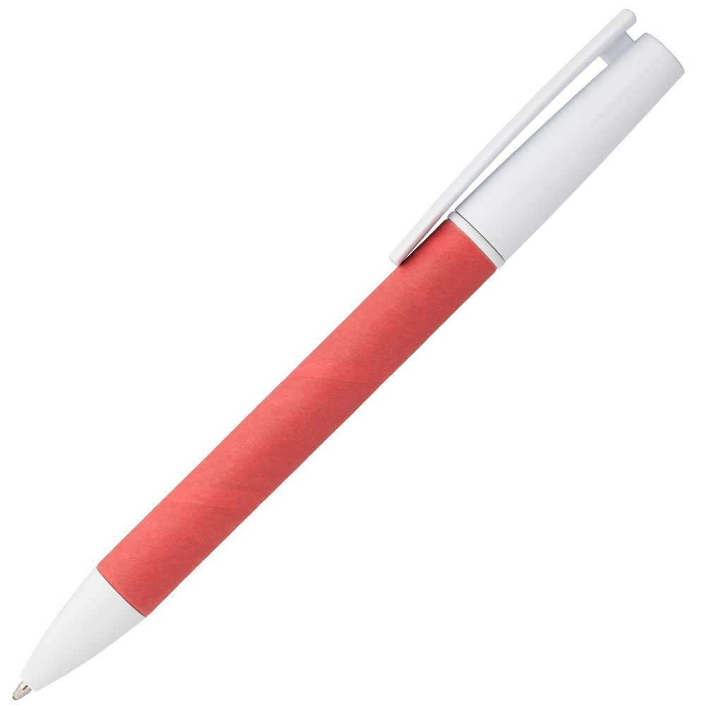 Ручка шариковая Pinokio, красная, красный, пластик, картон