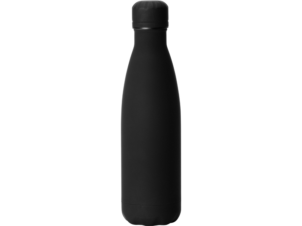 Вакуумная термобутылка «Vacuum bottle C1», soft touch, 500 мл, черный, металл, soft touch