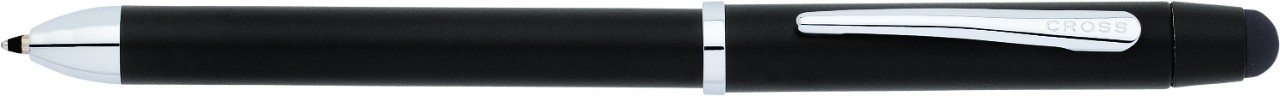 Многофункциональная ручка Cross Tech3+. Цвет черный., черный, латунь, нержавеющая сталь