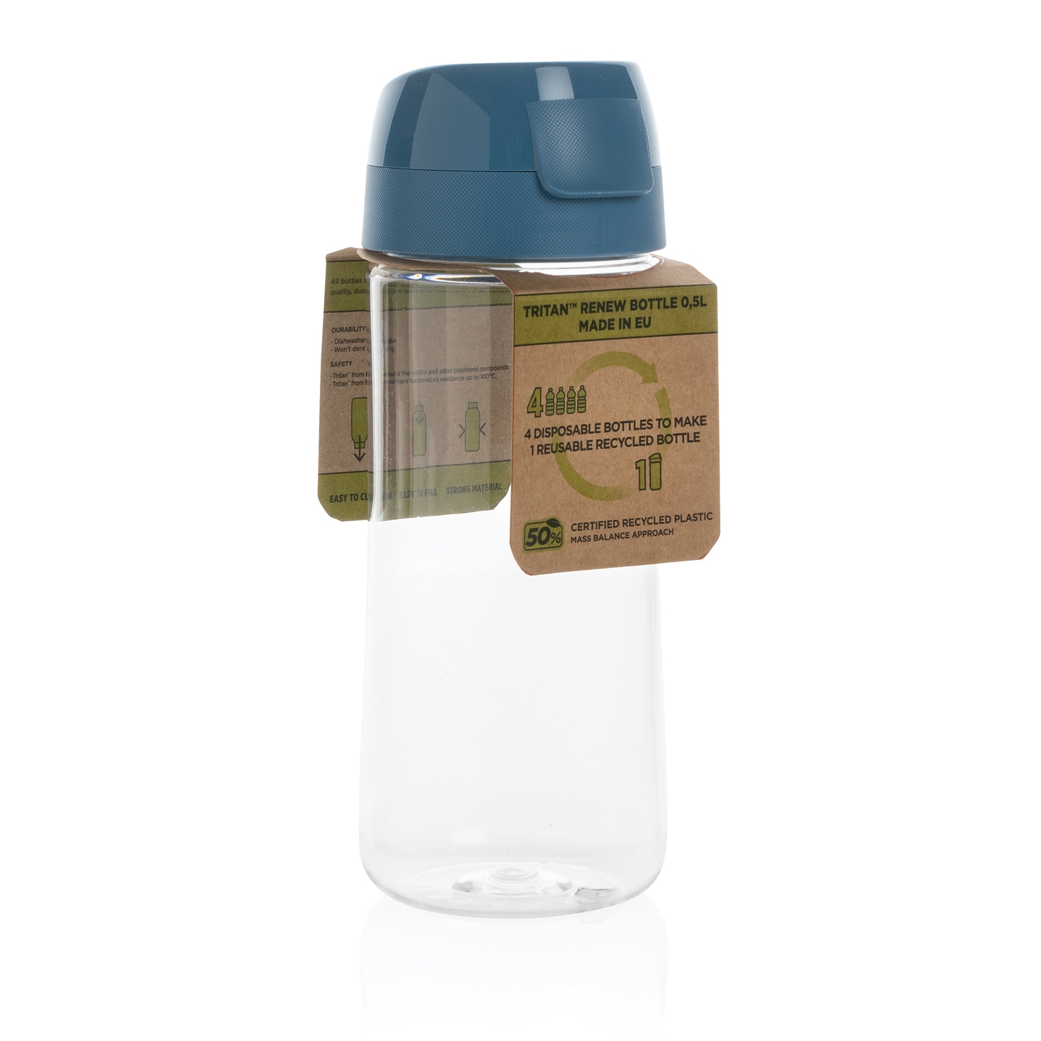 Бутылка Tritan™ Renew, 0,5 л, пластик