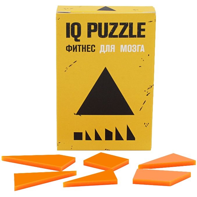 Головоломка IQ Puzzle Figures, треугольник, оргстекло