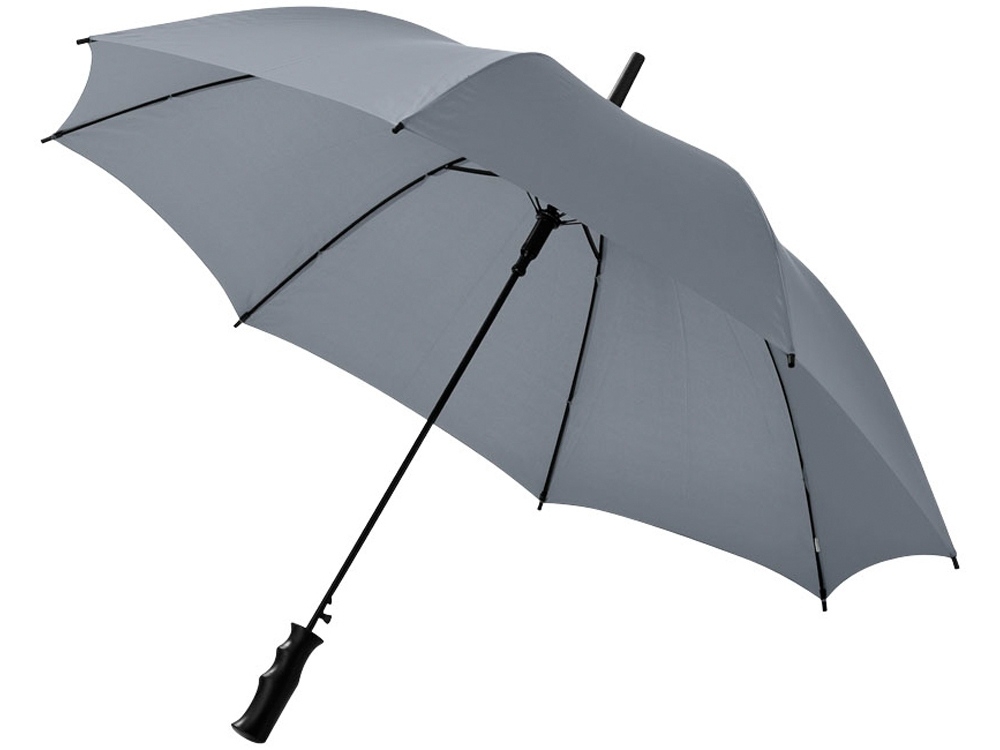 Зонт-трость «Barry», серый, полиэстер