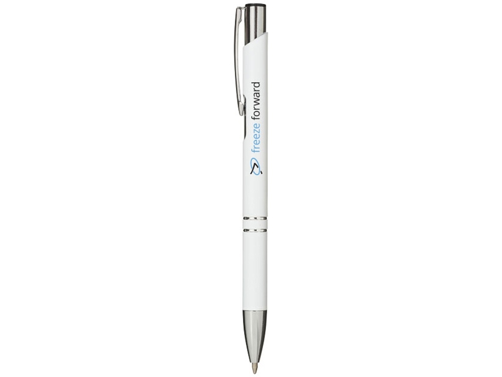 Ручка металлическая шариковая «Moneta», белый, алюминий