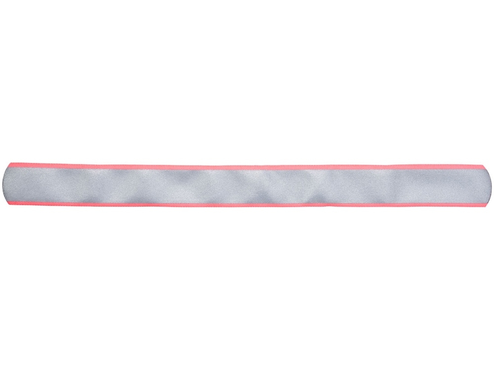 Светоотражающая слэп-лента «Felix», серый, розовый, полиэстер