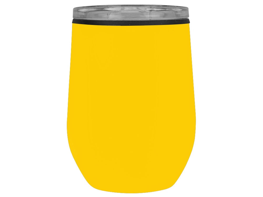 Термокружка «Pot», желтый, металл, полипропилен