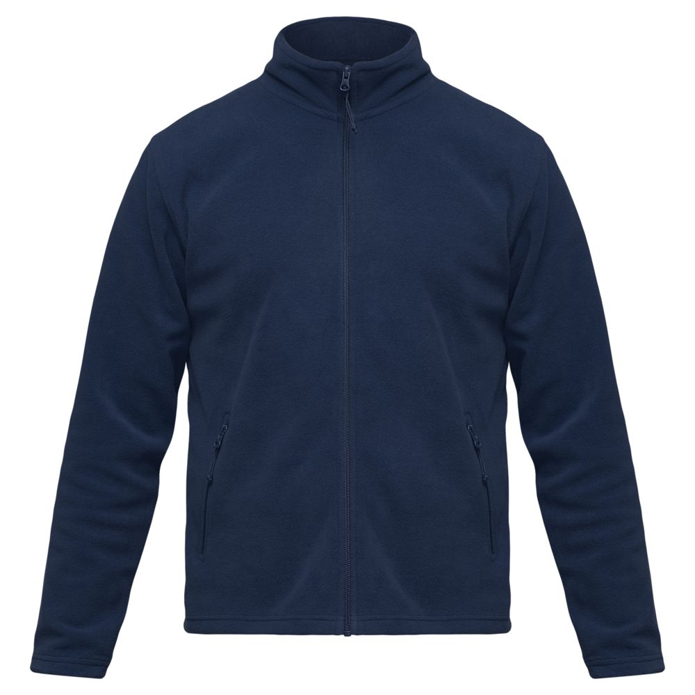 Куртка ID.501 темно-синяя, синий, полиэстер 100%, плотность 280 г/м²; флис (микрофлис)