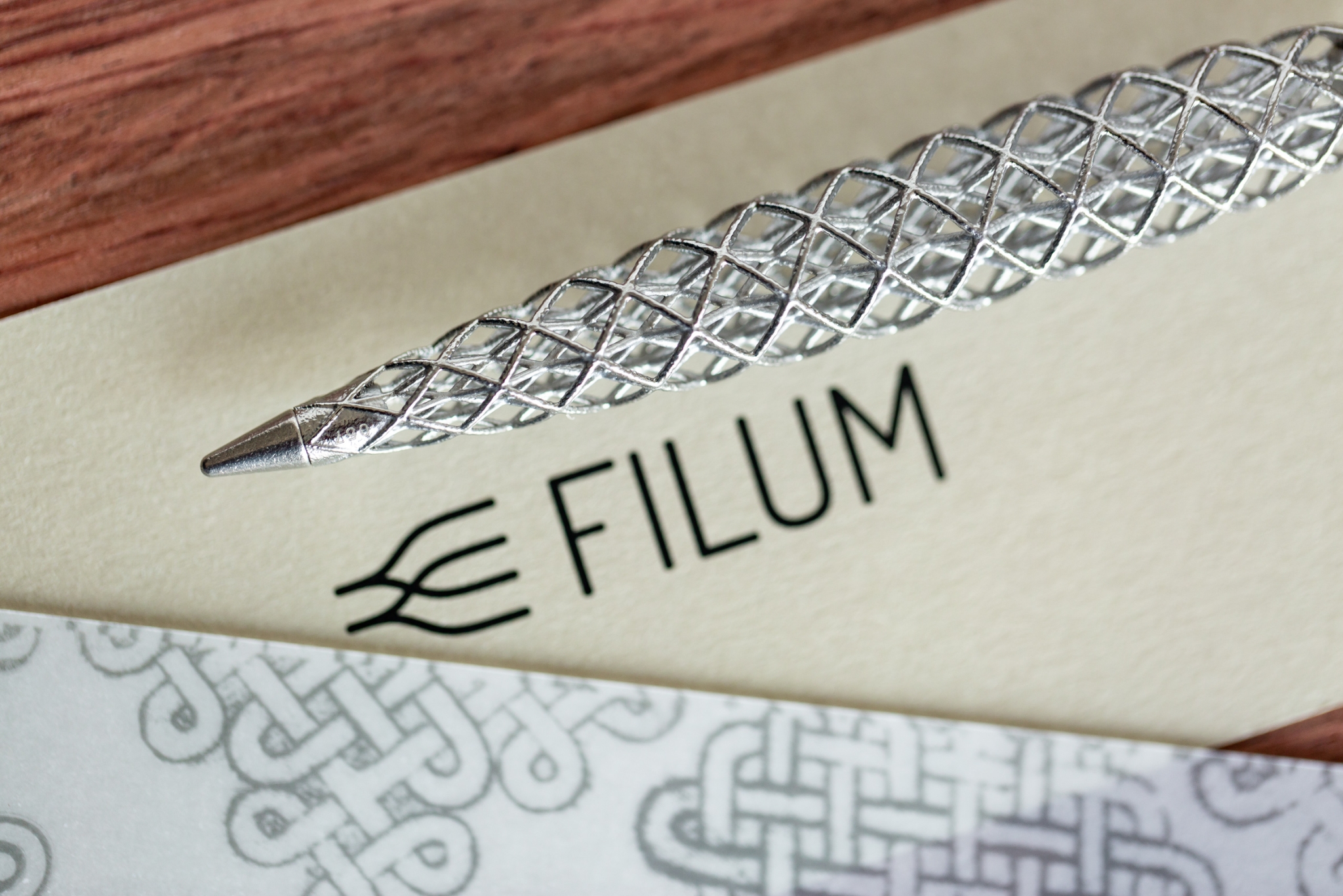 Вечная ручка Pininfarina FILUM TITANIUM Limited Edition с двумя наконечниками, #c0c0c0, титан, сплав металлов ethergraf®