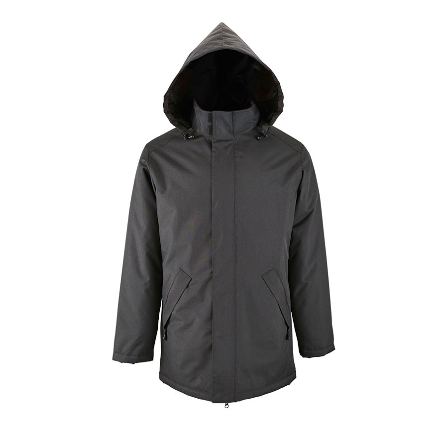 Куртка "Robyn", темно-серый_XS, 100% п/э, 170 г/м2, серый, оксфорд 300: 100% полиэстер - c пропиткой пвх; подкладка: 100% полиэстер; набивка: 100% полиэстер, 170 г/м²