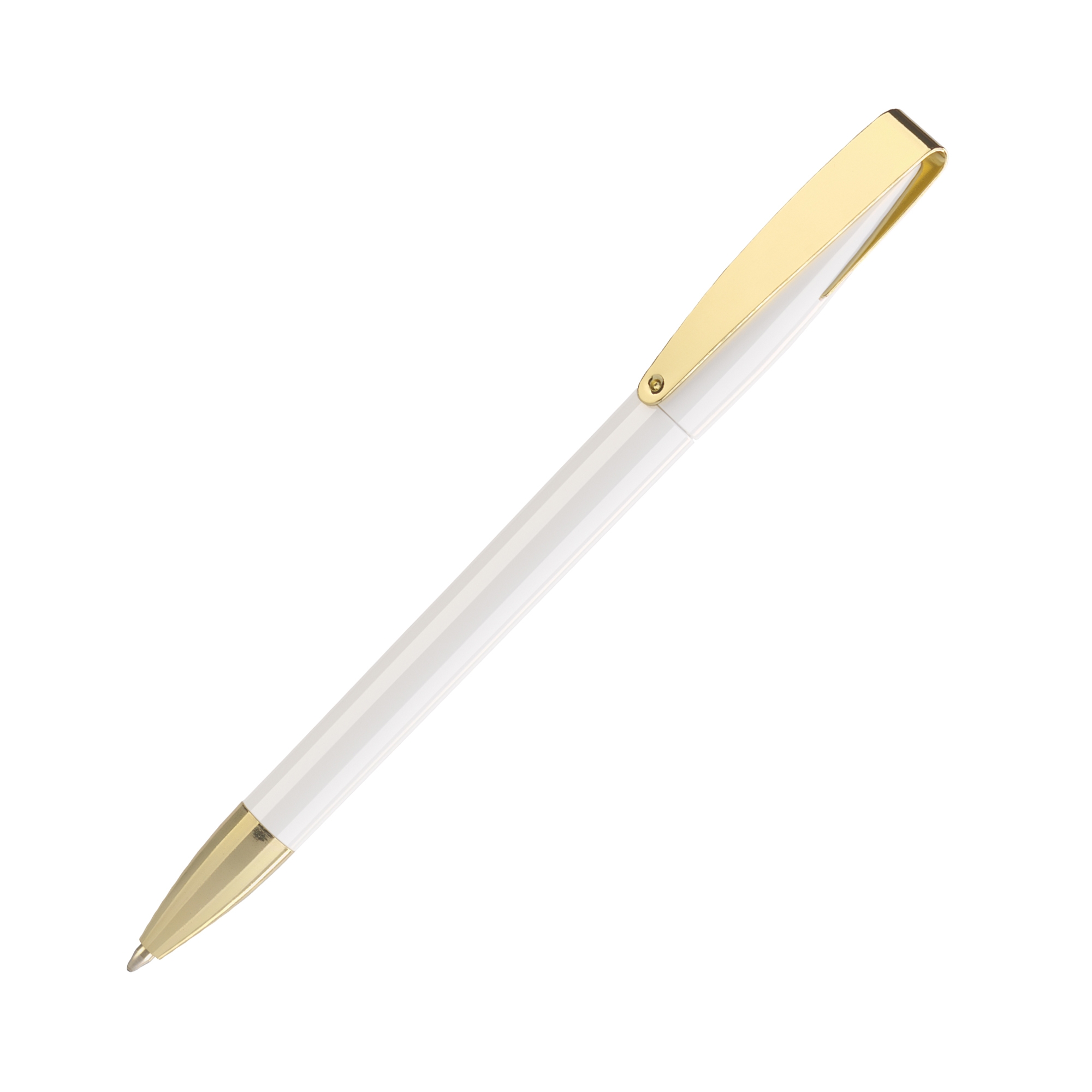 Ручка шариковая COBRA MMG, белый, пластик/металл