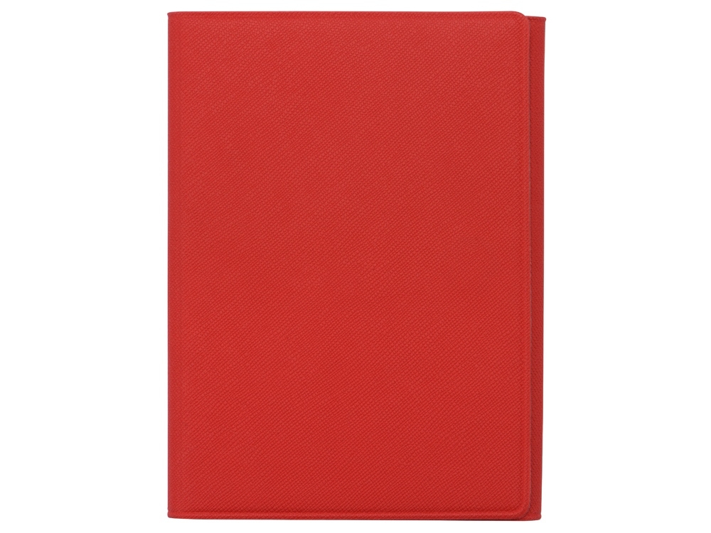 Обложка на магнитах для автодокументов и паспорта «Favor», красный, серый, пластик