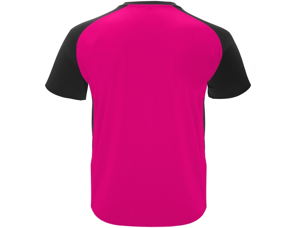 Спортивная футболка «Bugatti» мужская, черный, розовый, полиэстер