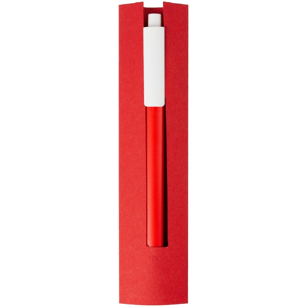 Чехол для ручки Hood Color, красный, красный, картон, плотность 250 г/м²
