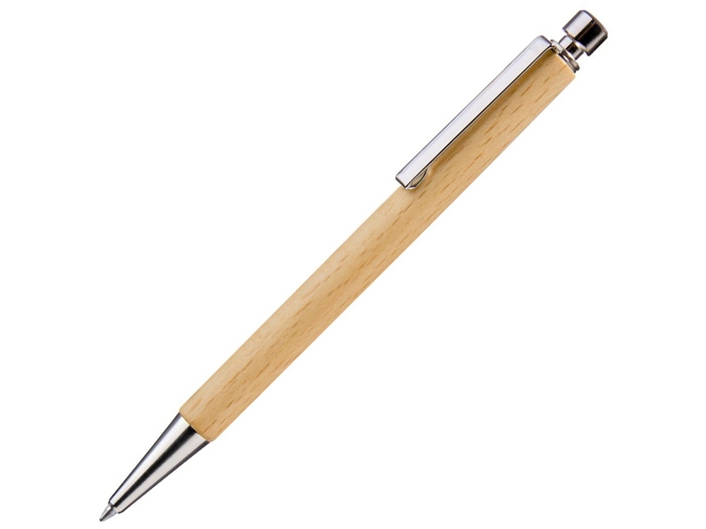 Ручка шариковая деревянная «Calibra S», коричневый, дерево, металл