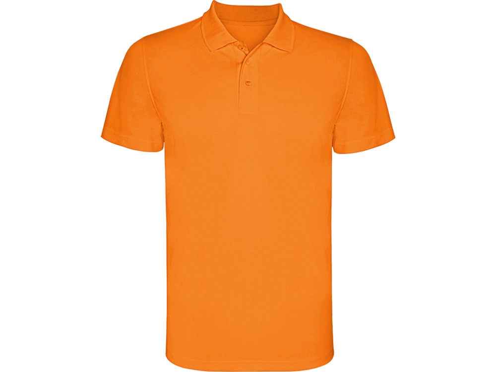 Рубашка поло «Monzha» мужская, оранжевый, полиэстер