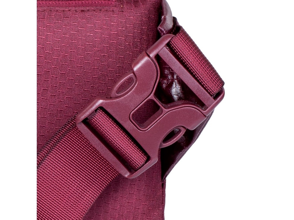 Поясная сумка-слинг для смартфона и планшета до 7.9", бордовый, полиэстер, пластик