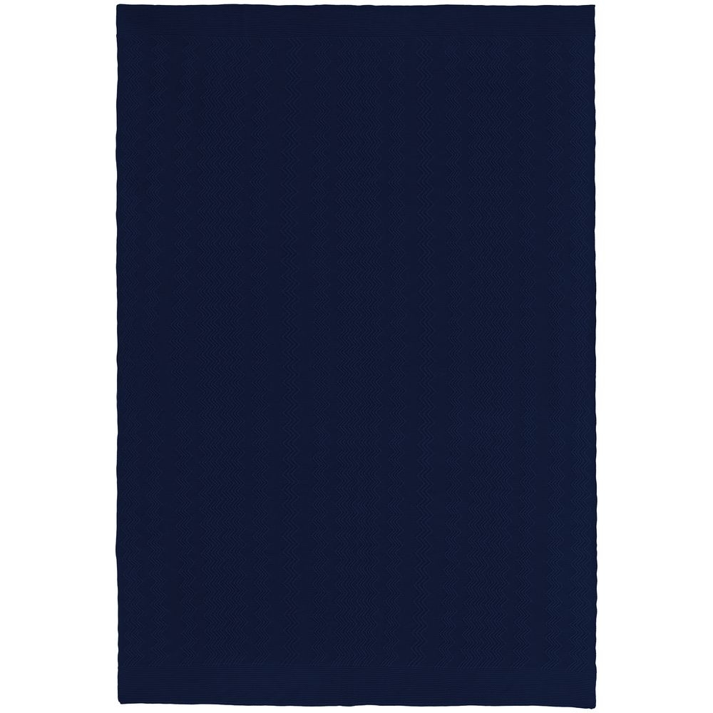 Плед Marea, темно-синий (сапфир), синий, акрил