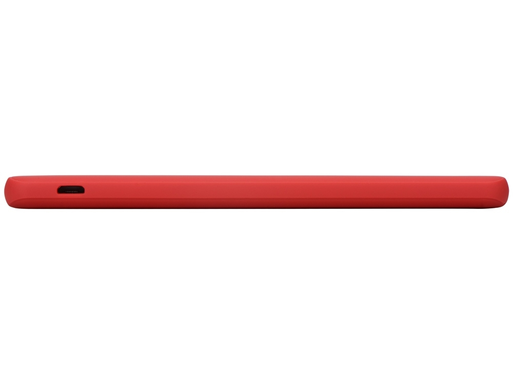 Внешний аккумулятор «Reserve» с USB Type-C, 5000 mAh, красный, soft touch