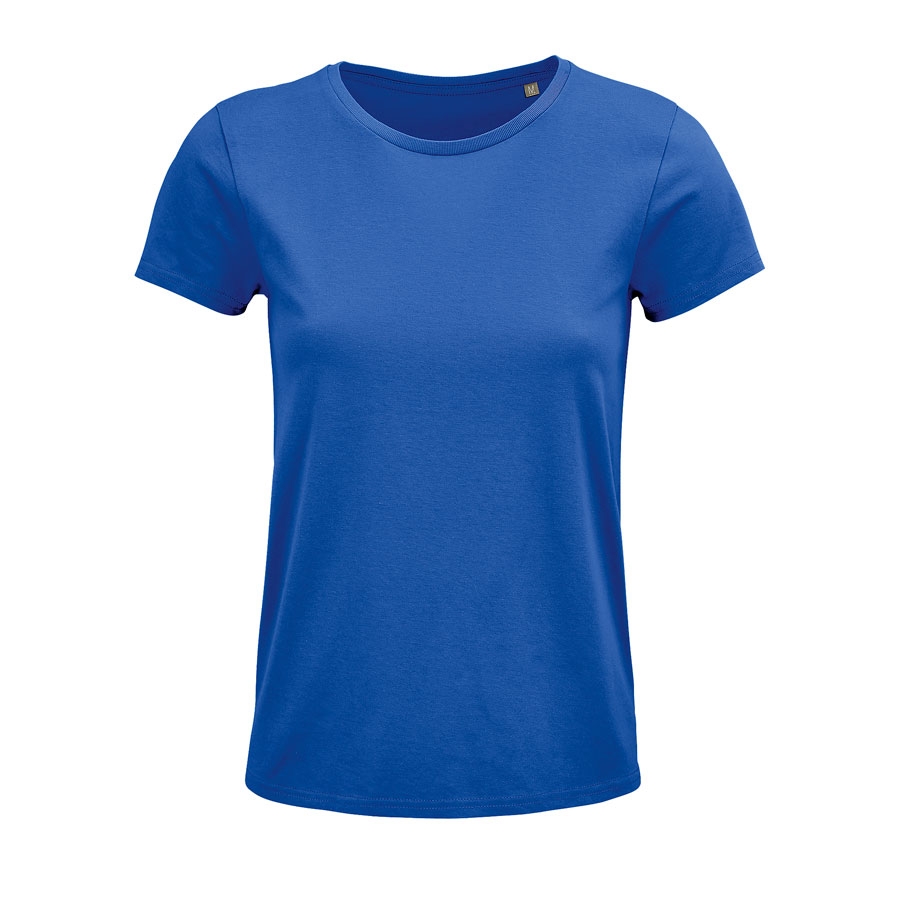 Футболка женская "CRUSADER WOMEN", ярко-синий, S, 100% органический хлопок, 150 г/м2, синий, 100% хлопок, 150 г/м2