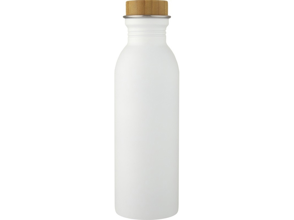Бутылка спортивная из стали «Kalix», 650 мл, белый, металл