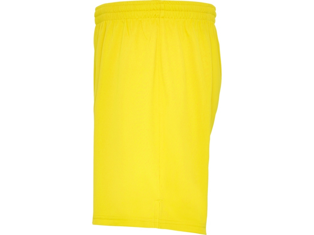 Спортивные шорты «Calcio» мужские, желтый, полиэстер