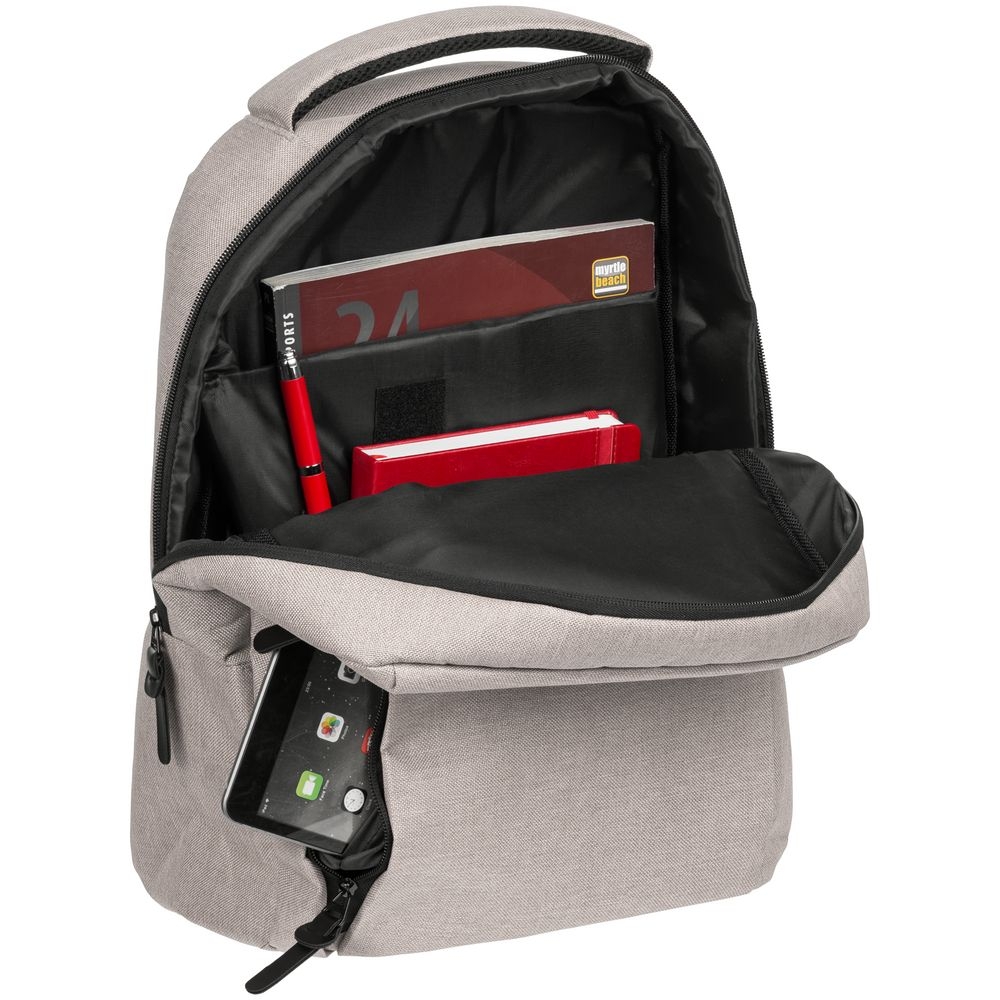 Рюкзак для ноутбука Onefold, светло-серый, серый, полиэстер