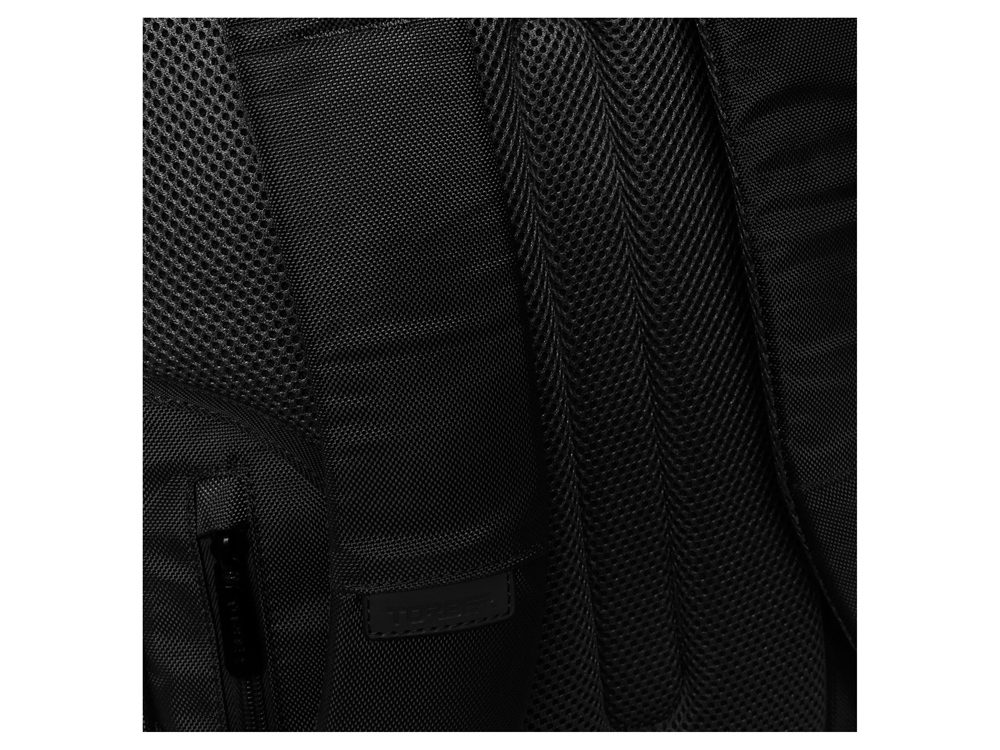Рюкзак «VECTOR» с отделением для ноутбука 15,6", черный, полиэстер