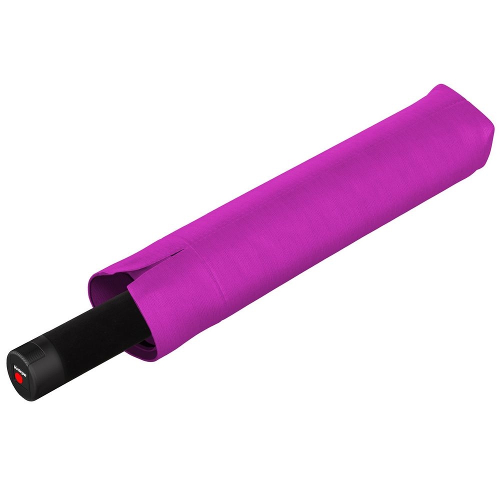 Складной зонт U.090, фиолетовый, фиолетовый, купол - эпонж, 280t; спицы - стеклопластик