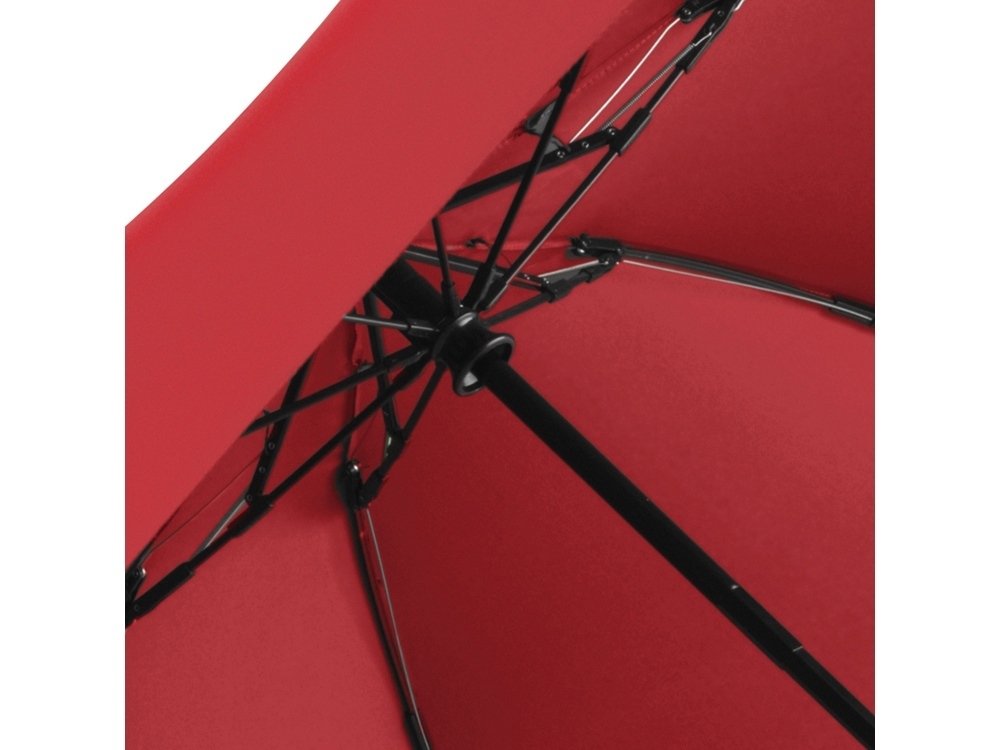 Зонт складной «Contrary» полуавтомат, белый, полиэстер