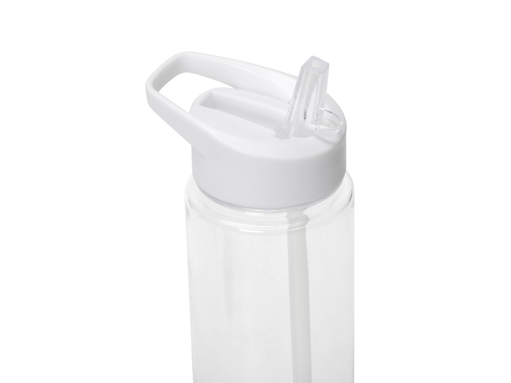 Бутылка для воды «Speedy», белый, пластик