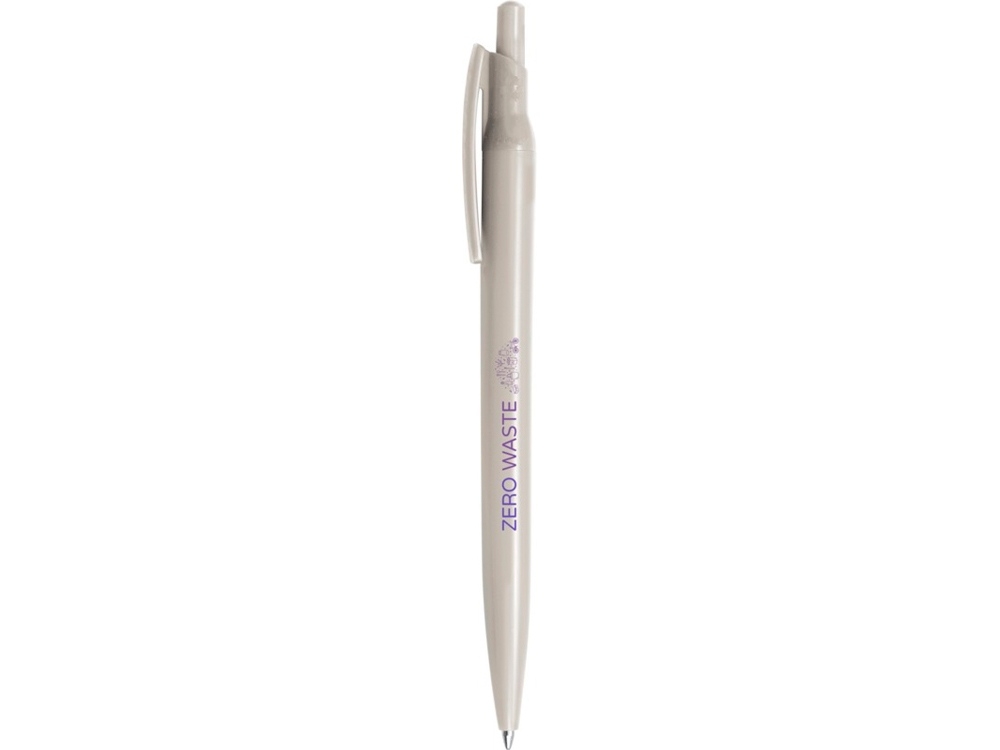 Ручка пластиковая шариковая «Alessio» из переработанного ПЭТ, серый, пластик