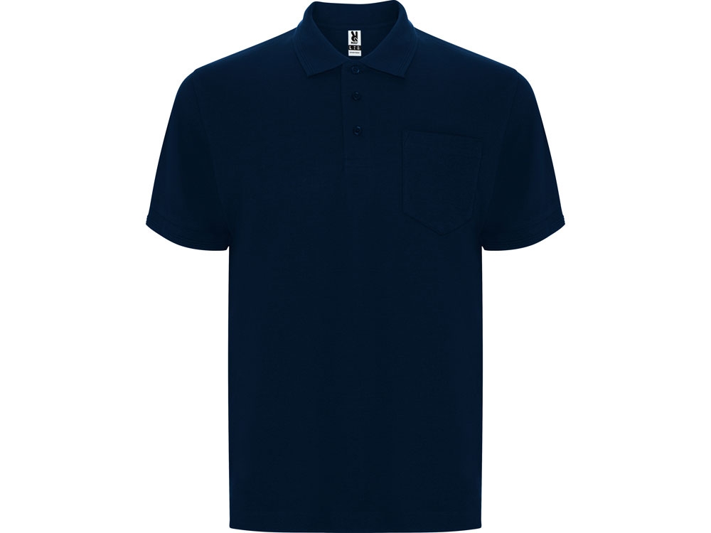 Рубашка поло «Centauro Premium» мужская, синий, полиэстер, хлопок