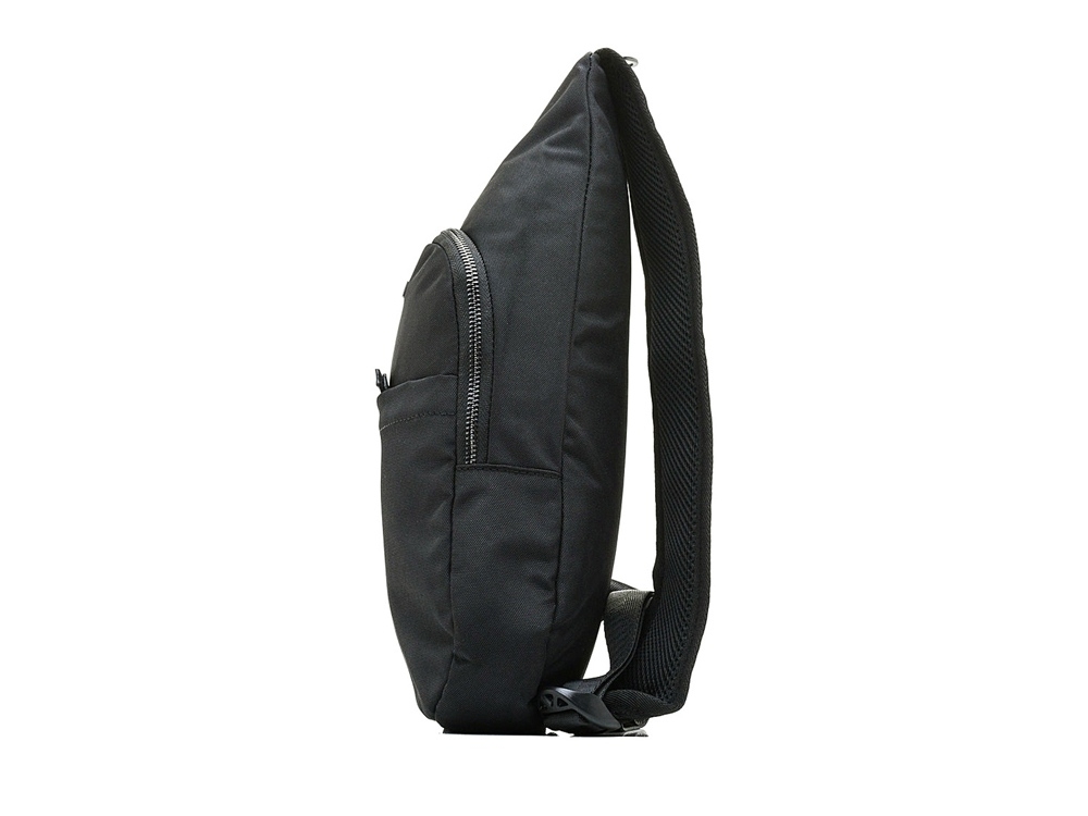 Рюкзак «Contratempo» с одним плечевым ремнем, черный, нейлон