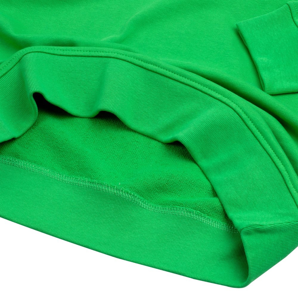 Свитшот унисекс BNC Inspire (Organic), зеленый, зеленый, плотность 280 г/м², хлопок 80%; полиэстер 20%