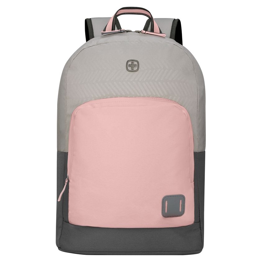 Рюкзак Next Crango, серый с розовым, серый, розовый, полиэстер 100%, переработанный