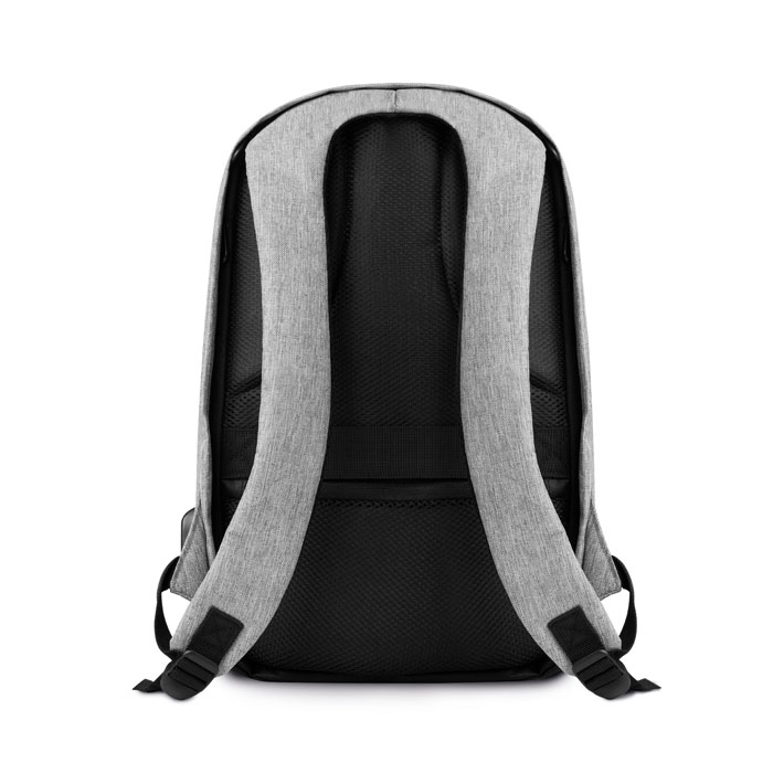 Рюкзак для ноутбука, серый, canvas