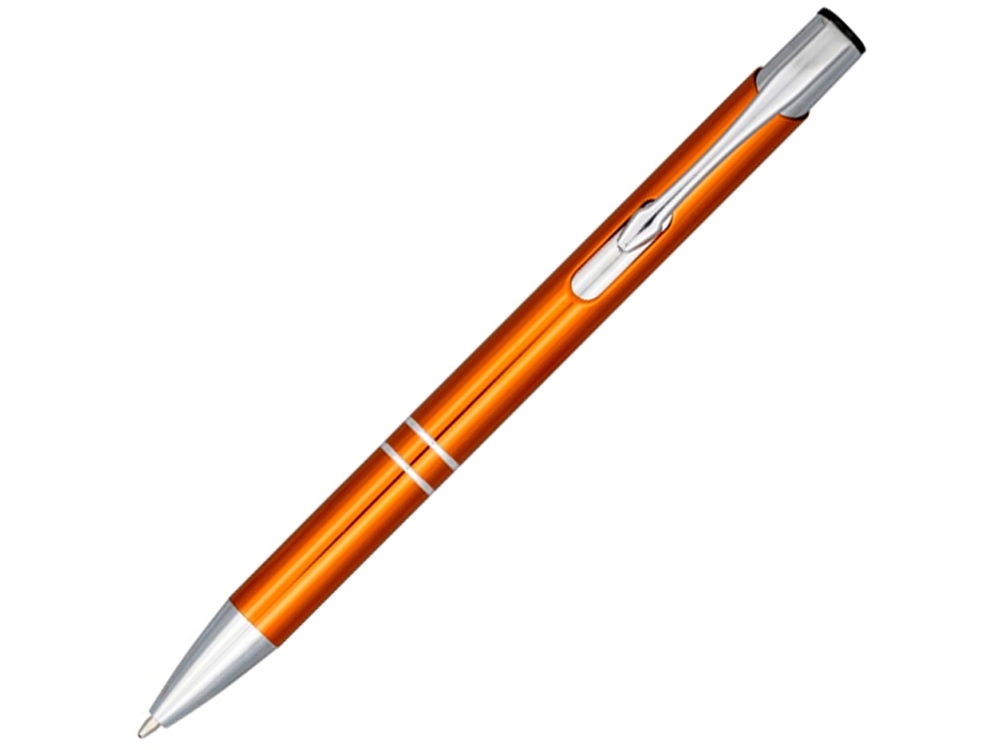 Ручка металлическая шариковая «Moneta» с анодированным покрытием, оранжевый, алюминий