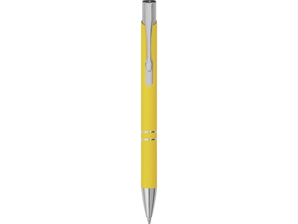 Ручка металлическая шариковая «Legend Gum» soft-touch, желтый, soft touch